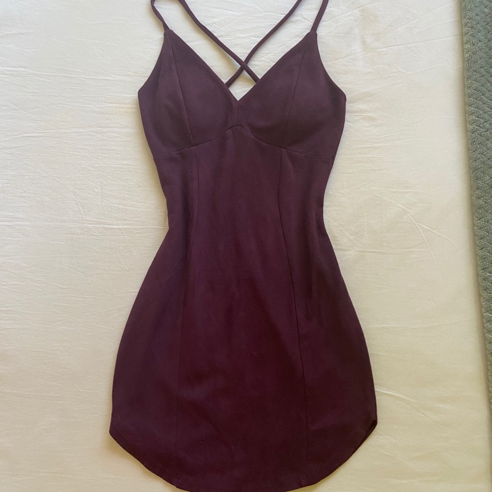 ❌SOLD❌ Suede Windsor Dress - Picture 1 of 2